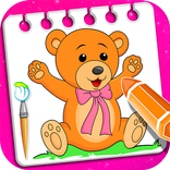 Teddy Bear Coloring Book Game
