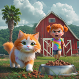 Virtual Pet Cute Cat Game