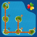 Bridges: Super Number Line Hashi Brain Puzzle