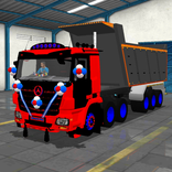 ”Tipper Lorry Truck Mod Bussid