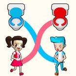Toilet Rush 3D: Draw to Pee