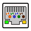Ethernet RJ45 pinout + colors APK