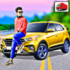 Vehicle photo editor car frame icon