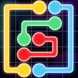 Connect Dots: Neon Lines