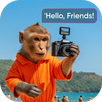 AI Monkey Vlog: Monkey Video APK