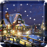 Malam Snow Live Wallpaper HD
