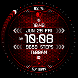 The EXTRACT digital watch face