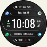 DADAM72: Digital Watch Face