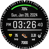 Iris506 Digital Watch Face
