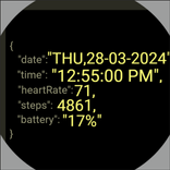 Watch Face Digital JSON D1