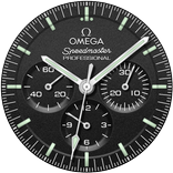 Omega Speedmaster Watch face
