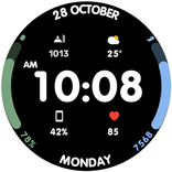 Pixel Basic Watch Face