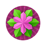 Origami bloemen en planten