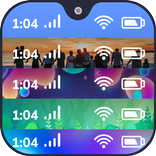 Material Customized Status Bar