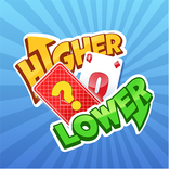 Higher or Lower Card Game Gues