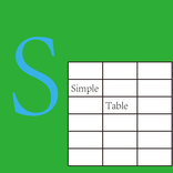 Simple Table