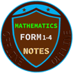 Mathematics form 1 to 4 notes icon