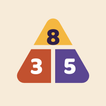Math Triangles: Number Puzzle icon