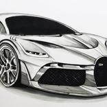 Car Sketch Drawing