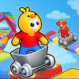 Obby Parkour: Going Cart Race