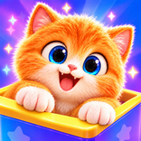 Fluffy Meow Drop: Color Puzzle