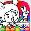 Toca Boca Coloring Book Game APK