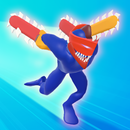 Chainsaw Guy: Merge Run 3D aplikacja