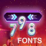 798 CLUB  Fonts