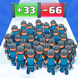 Crowd Champs: Jogo corredor 3D