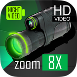Night Mode Camera (Light amplifier) and Zoom