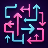 Neon Arrow Puzzle