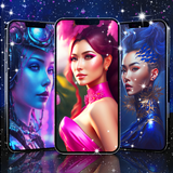 Girls AI generated wallpapers aplikacja