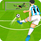 Ronaldo Messi Football stars icon