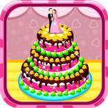 Cooking wedding cake