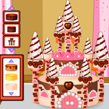 Gâteau-château au chocolat