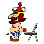 King and Chair