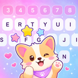 Tema Keyboard Aesthetic Emoji