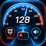 GPS Speedometer Radar HUD