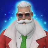 Santa Glows: Match 3 Tiles