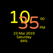 Latest Digital Clock Lwp آئیکن