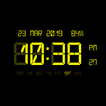 LED Digital Clock Wallpaper آئیکن