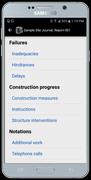 Bauskript Site Journal App screenshot 6