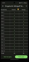 Eingelocht: Minigolf Scorecard screenshot 5