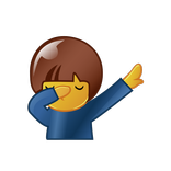Dab Emoji for Whatsapp