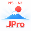 Learn Japanese JLPT N5-N1 JPro APK