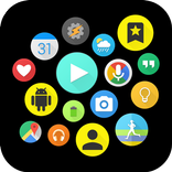 Bubble Cloud Widgets + Folders