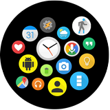 Bubble Cloud Wear OS Launcher aplikacja