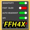 ffh4x mod menu ff hack APK
