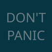 DON'T PANIC ikon