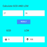 GCD LCM Calculater